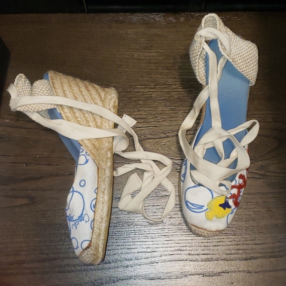 Coach Martina Espadrille Rattan Wedge 8 - Picture 5 of 8